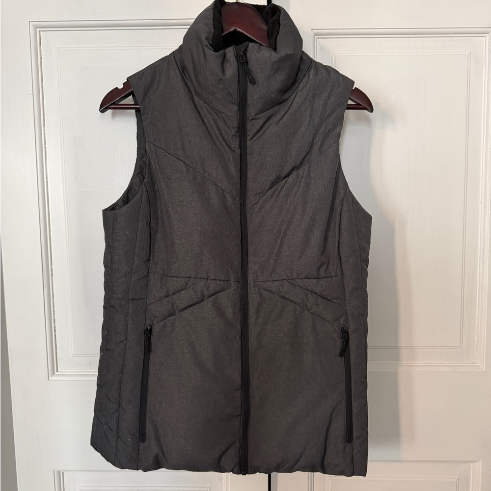Champion Heather Gray Puffer Vest